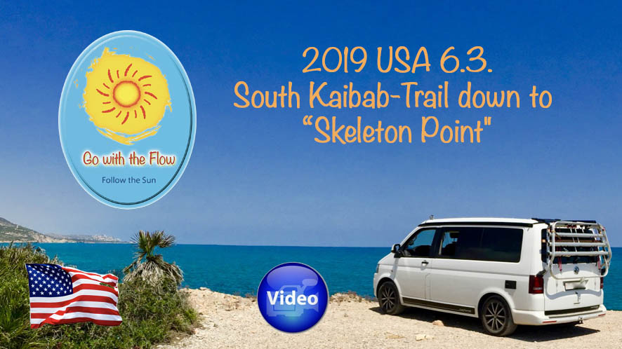 Geschützt: 2019 USA 6.3 South Kaibab-Trail down to „Skeleton Point“